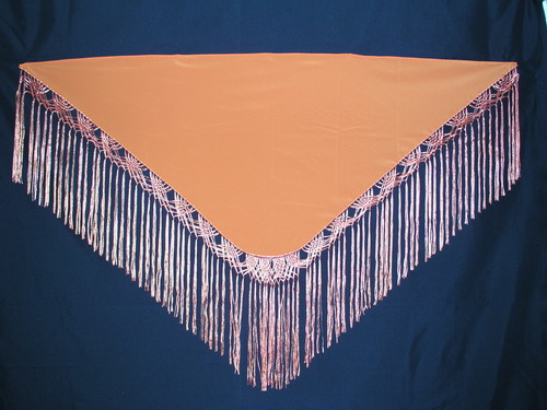 Handmade shawl - Orange